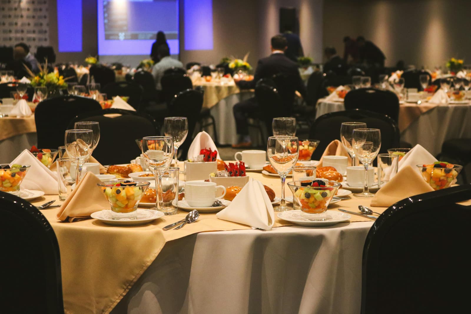 Fundraiser or trade show event