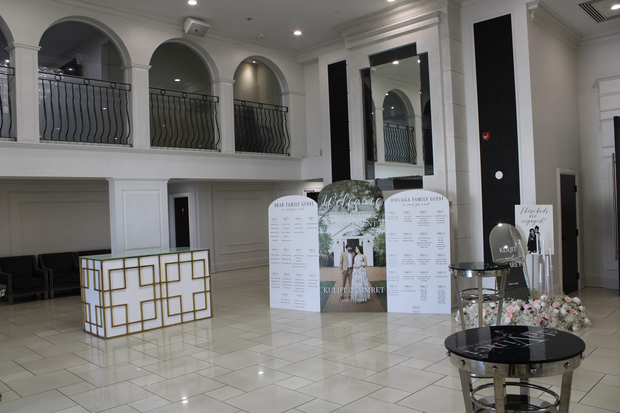 Hall A lobby angled view